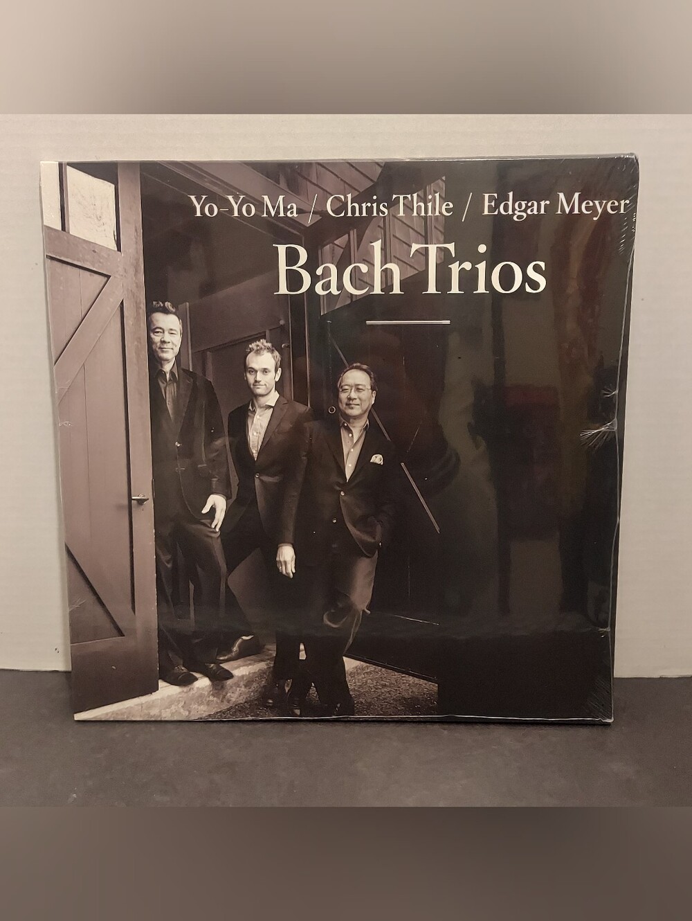 Bach Trios Vinyl LP Yo-yo Ma Chris Thile Edgar Meyer Yo Yo Ma Classical Record